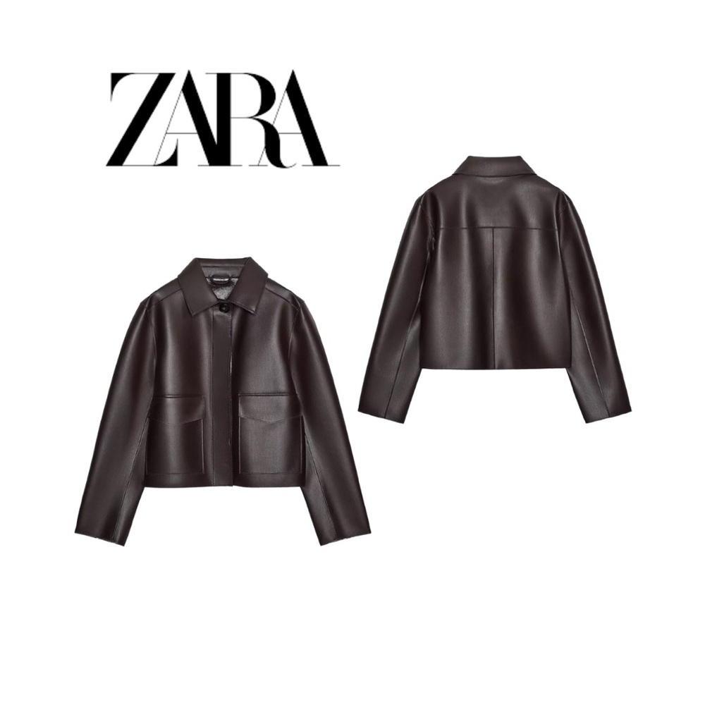 Zara Faux Leather Jacket